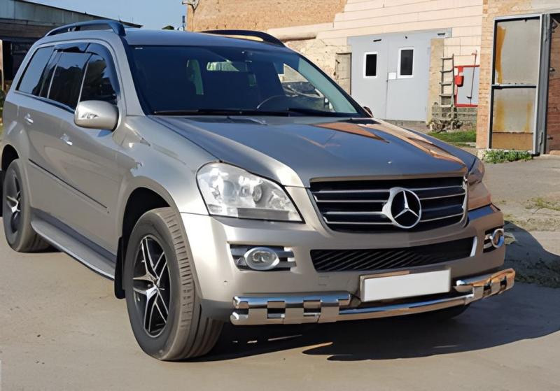 Купити Передня дуга ST015 (нерж.) для Mercedes GL сlass X164