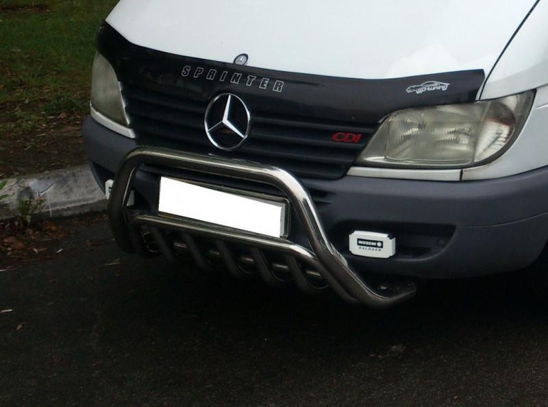 Купить Кенгурятник WT002 (нерж.) для Mercedes Sprinter W901/902/903/904/905 1995-2006 гг