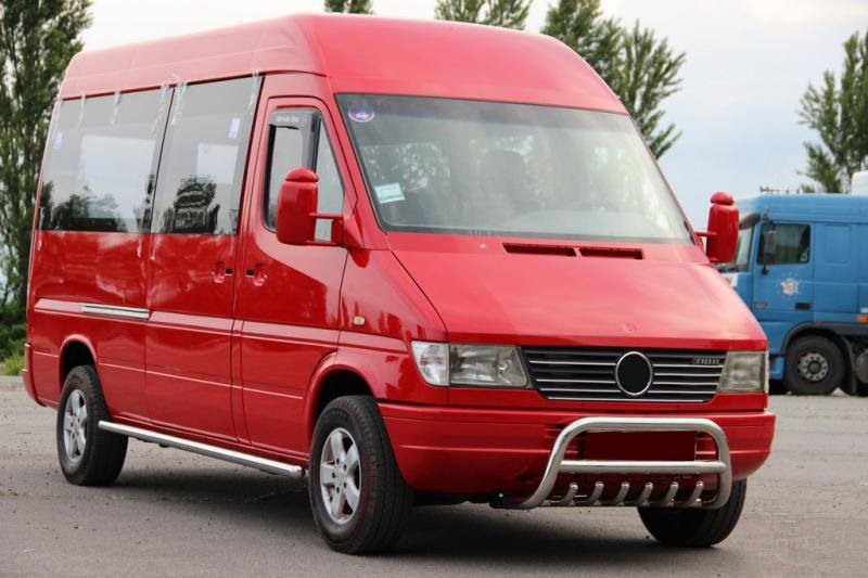 Купити Кенгурятник WT008 (нерж.) для Mercedes Sprinter W901/902/903/904/905 1995-2006 рр