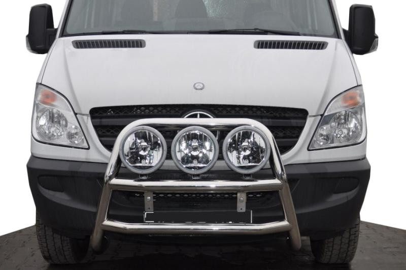 Купити Кенгурятник високий WT018 (нерж.) для Mercedes Sprinter W906 2006-2018 рр