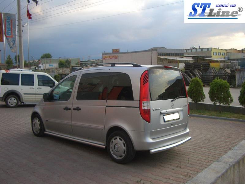 Купити Кенгурятник задній (нерж.) для Mercedes Vaneo W414