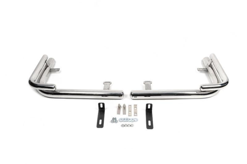 Купити Задні куточки AK003-Double (2 шт, нерж) для Mercedes Vito W639 2004-2014 рр