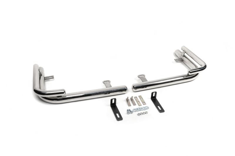 Купити Задні куточки AK003-Double (2 шт, нерж) для Mercedes Vito W639 2004-2014 рр