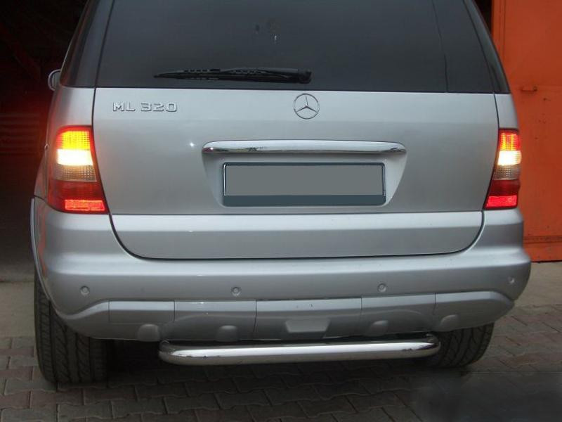 Купити Задня дуга AK006 (нерж.) для Mercedes ML W163