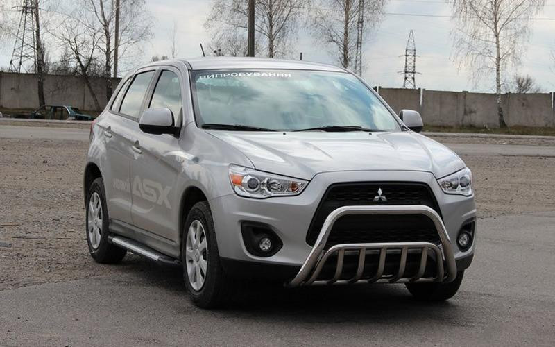 Купити Кенгурятник WT002 (нерж.) для Mitsubishi ASX 2010-2023 рр