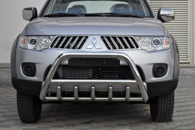 Купити Кенгурятник WT003 (нерж.) для Mitsubishi L200 2006-2015 рр