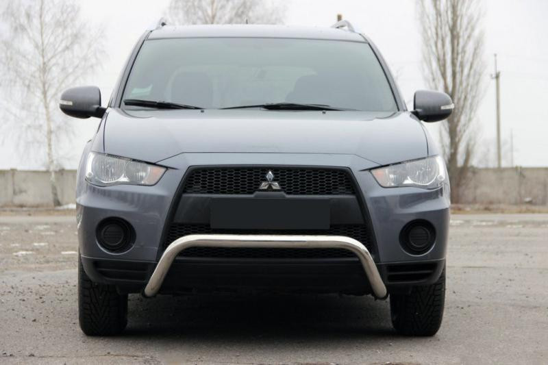 Купити Кенгурятник WT007 (нерж.) для Mitsubishi Outlander 2006-2012 рр