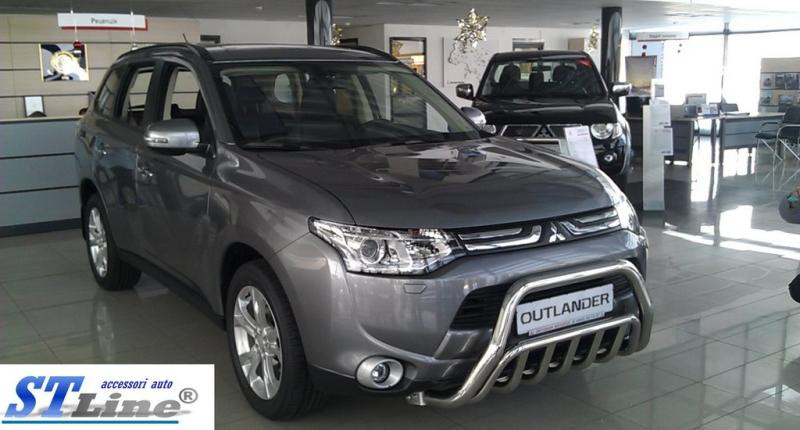 Купити Кенгурятник WT002 (нерж.) для Mitsubishi Outlander 2012-2021 рр