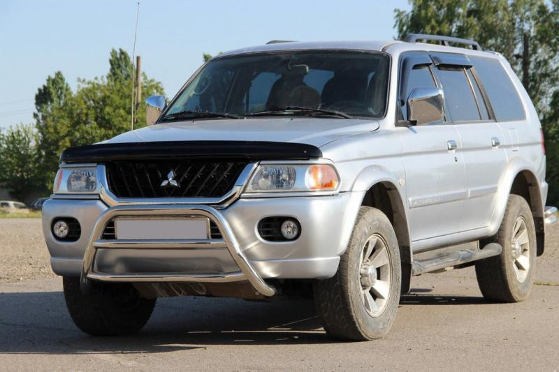 Купити Кенгурятник WT022 (нерж) для Mitsubishi Pajero Sport 1996-2007 рр