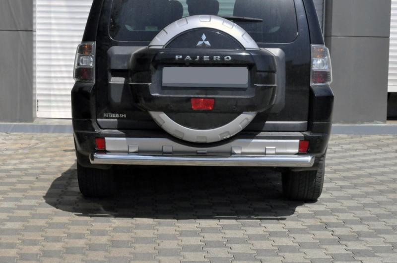 Купити Задня дуга AK002 (нерж.) для Mitsubishi Pajero Wagon IV