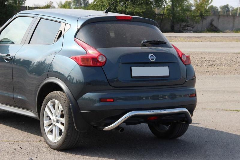 Купити Задня дуга AK007 (нерж) для Nissan Juke 2010-2019 рр