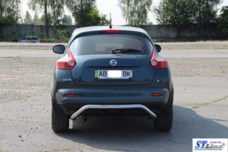 Купити Задня дуга AK007 (нерж) для Nissan Juke 2010-2019 рр