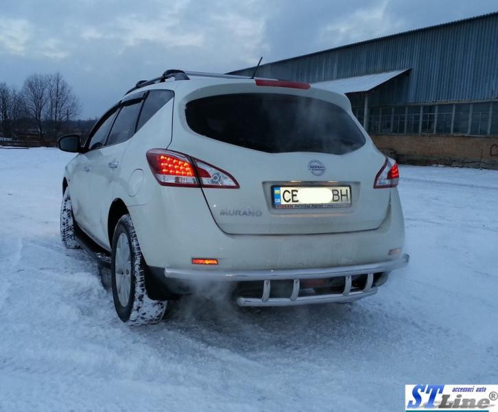 Купити Задня дуга AK (нерж) для Nissan Murano 2008-2014 рр