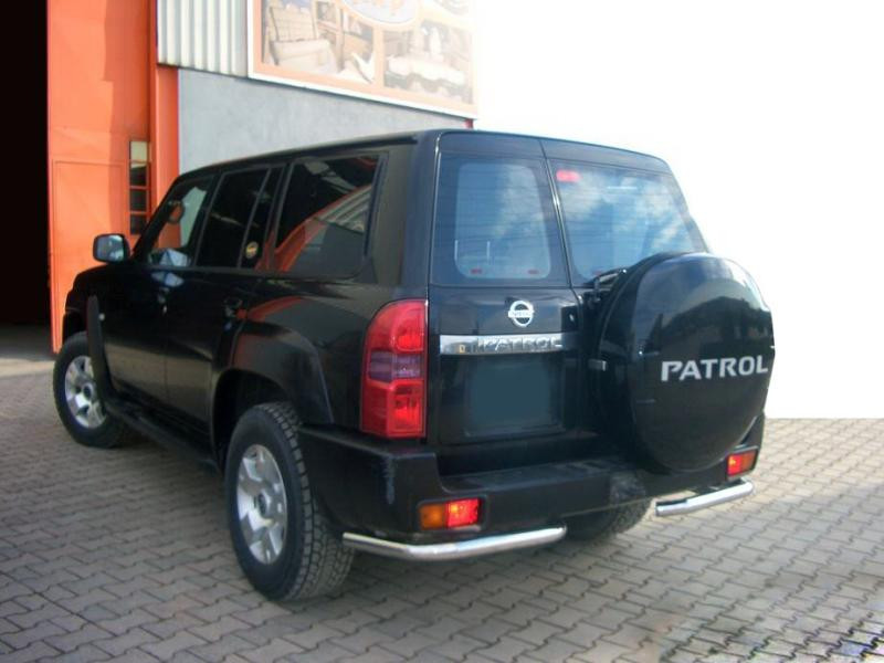 Купити Задні кути AK003 (2 шт, нерж.) для Nissan Patrol Y61 1997-2011 рр