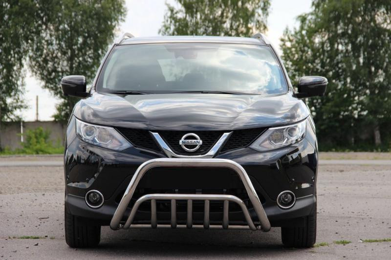Купити Кенгурятник WT002 (нерж) для Nissan Qashqai/Rogue Sport 2014-2021 рр