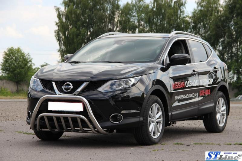 Купити Кенгурятник WT002 (нерж) для Nissan Qashqai/Rogue Sport 2014-2021 рр