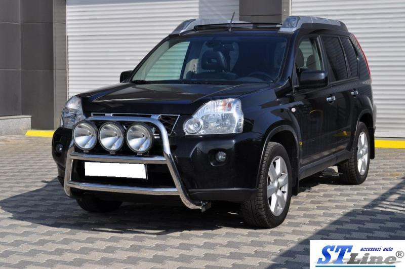 Купити Передній захист WT018 (нерж) для Nissan X-trail T31 2007-2014рр