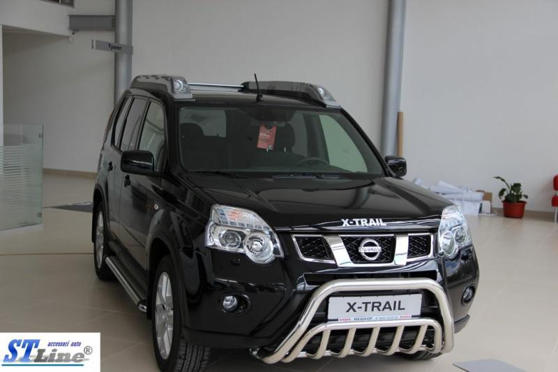 Купити Передній захист WT002 (нерж) для Nissan X-trail T31 2007-2014рр