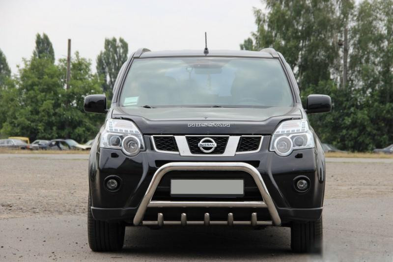 Купити Передній захист WT003 (нерж) для Nissan X-trail T31 2007-2014рр