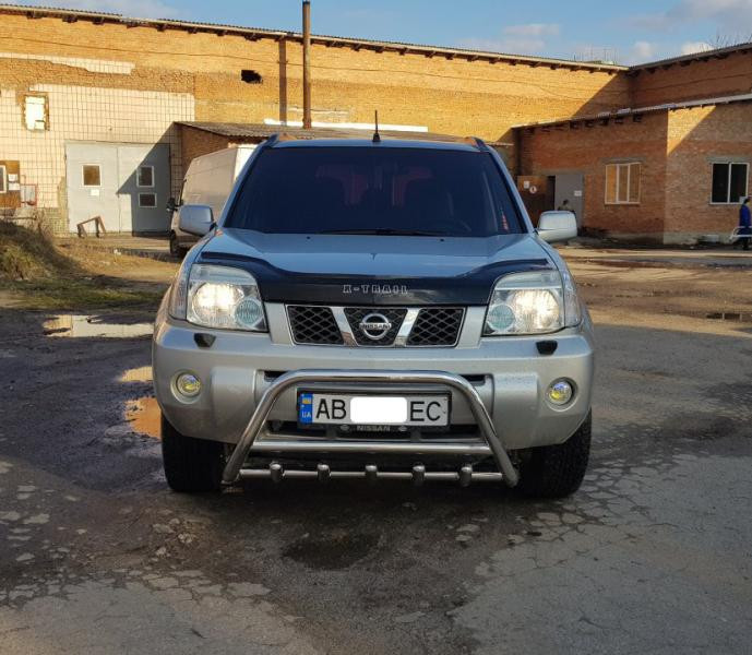 Купити Передній захист WT003 (нерж) для Nissan X-trail T31 2007-2014рр