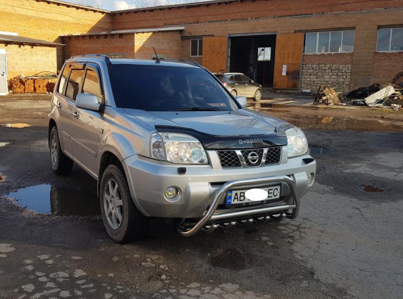 Купити Передній захист WT003 (нерж) для Nissan X-trail T31 2007-2014рр