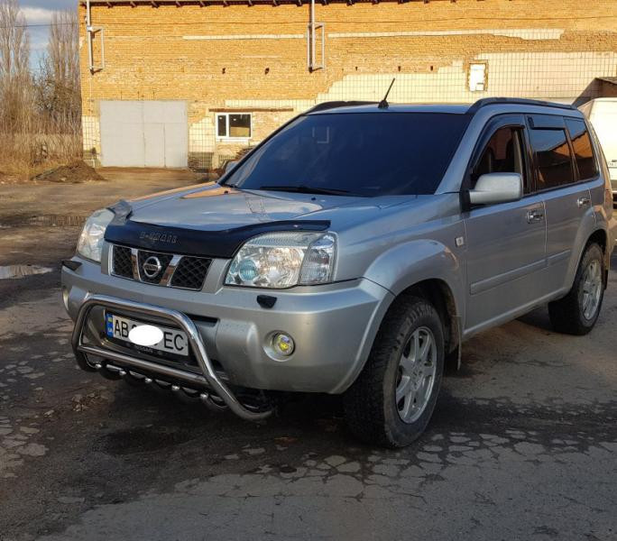 Купити Передній захист WT003 (нерж) для Nissan X-trail T31 2007-2014рр