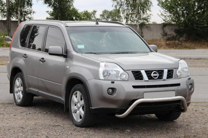 Купити Передній захист WT007 (нерж) для Nissan X-trail T31 2007-2014рр