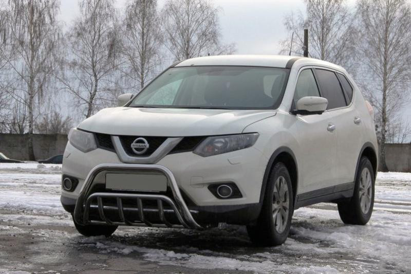 Купити Кенгурятник WT002 (нерж) для Nissan X-trail T32 / Rogue 2014-2021 рр