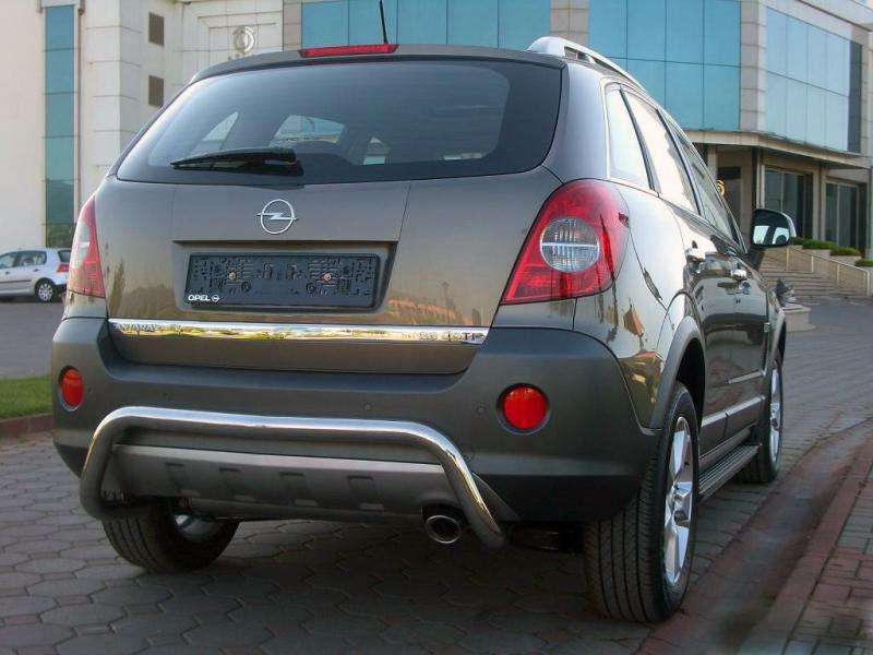 Купити Задня дуга AK007-1 (нерж.) для Opel Antara 2006-2017 рр