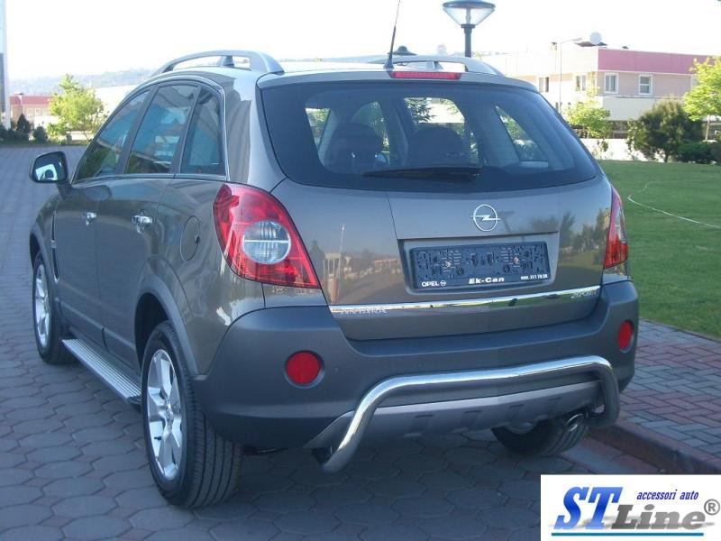 Купити Задня дуга AK007-1 (нерж.) для Opel Antara 2006-2017 рр