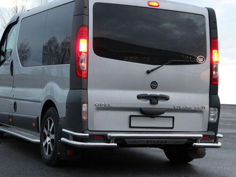 Купити Задній захист AK-Special (нерж) для Renault Trafic 2001-2015 рр