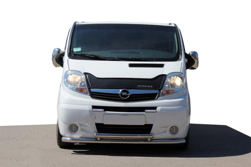 Купити Передній захист ST014/2 (нерж.) для Nissan Primastar 2002-2014 рр