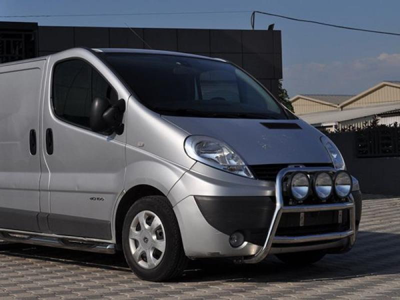 Купити Кенгурятник WT018 (нерж.) для Renault Trafic 2001-2015 рр