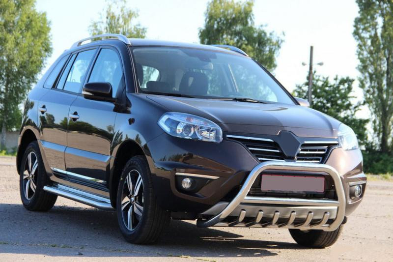 Купити Кенгурятник WT003 (нерж.) для Renault Koleos 2008-2016 рр