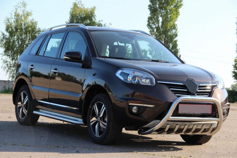 Купити Кенгурятник WT003 (нерж.) для Renault Koleos 2008-2016 рр