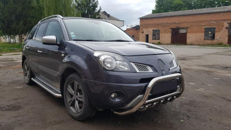 Купити Кенгурятник WT003 (нерж.) для Renault Koleos 2008-2016 рр