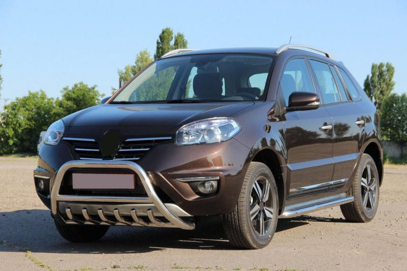 Купити Кенгурятник WT003 (нерж.) для Renault Koleos 2008-2016 рр