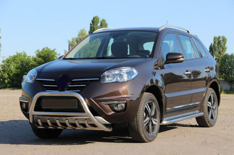 Купити Кенгурятник WT003 (нерж.) для Renault Koleos 2008-2016 рр