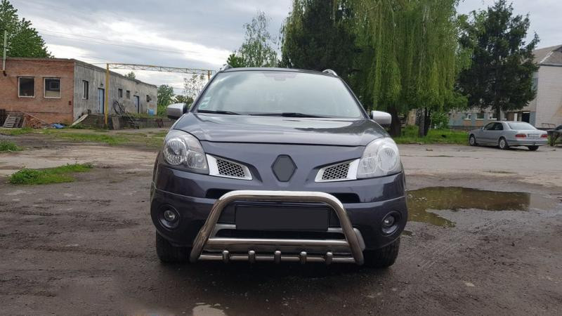 Купити Кенгурятник WT003 (нерж.) для Renault Koleos 2008-2016 рр