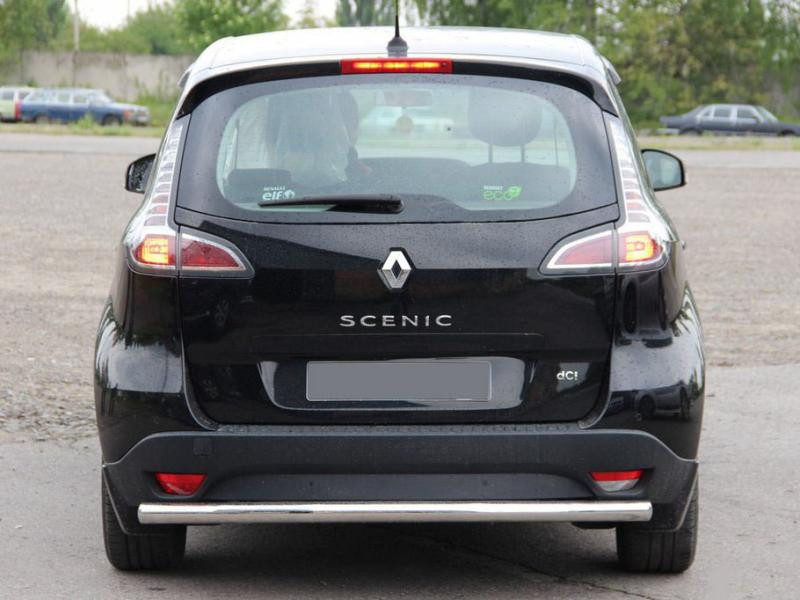 Купити Задня дуга AK002 (нерж) для Renault Scenic/Grand 2009-2016 рр