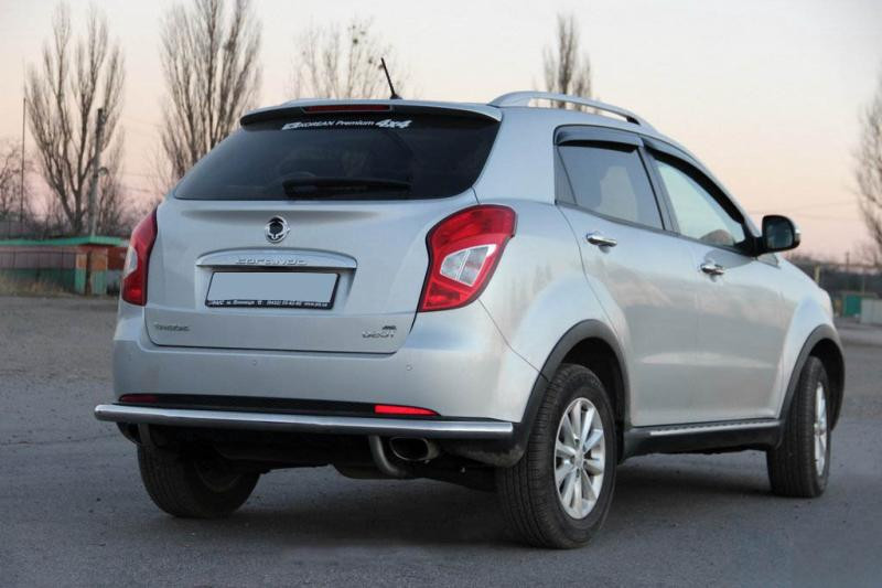 Купить Задняя дуга AK005 (нерж) для SsangYong Korando 2010–2019 гг
