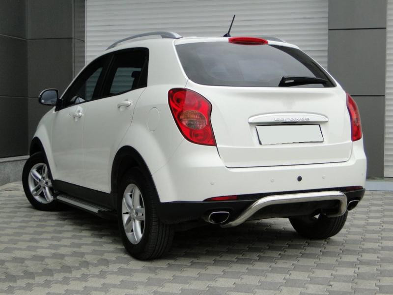 Купити Задня дуга AK006 (нерж) для SsangYong Korando 2010-2019 рр