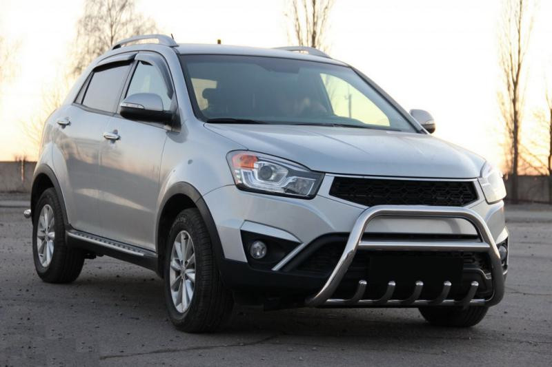 Купити Кенгурятник WT003 (нерж.) для SsangYong Korando 2010-2019 рр