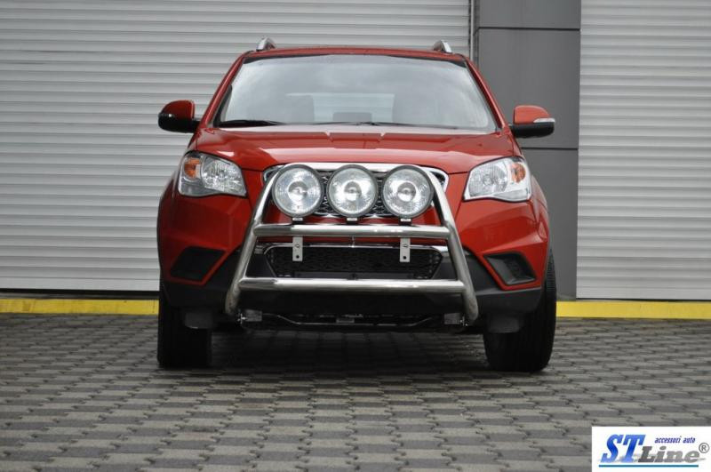 Купити Кенгурятник WT018 (нерж.) для SsangYong Korando 2010-2019 рр