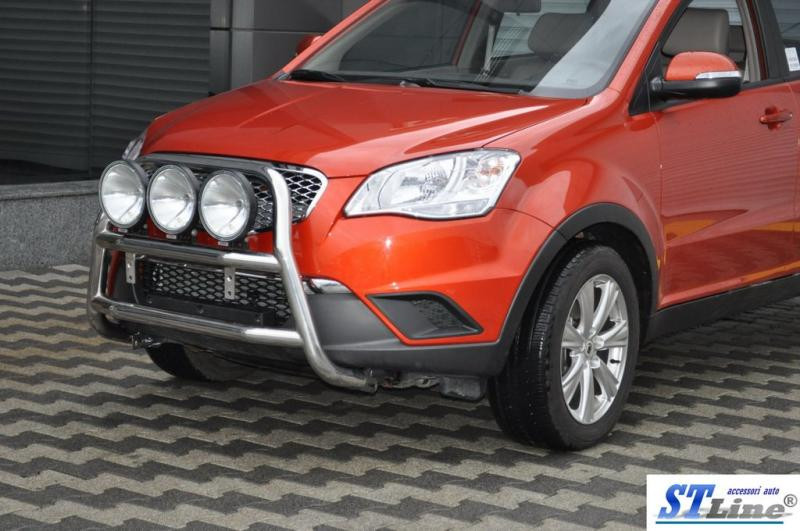 Купити Кенгурятник WT018 (нерж.) для SsangYong Korando 2010-2019 рр