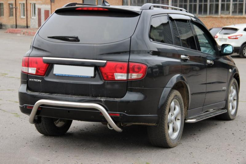 Купити Задня дуга AK007 (нерж) для SsangYong Kyron 2005-2014 рр