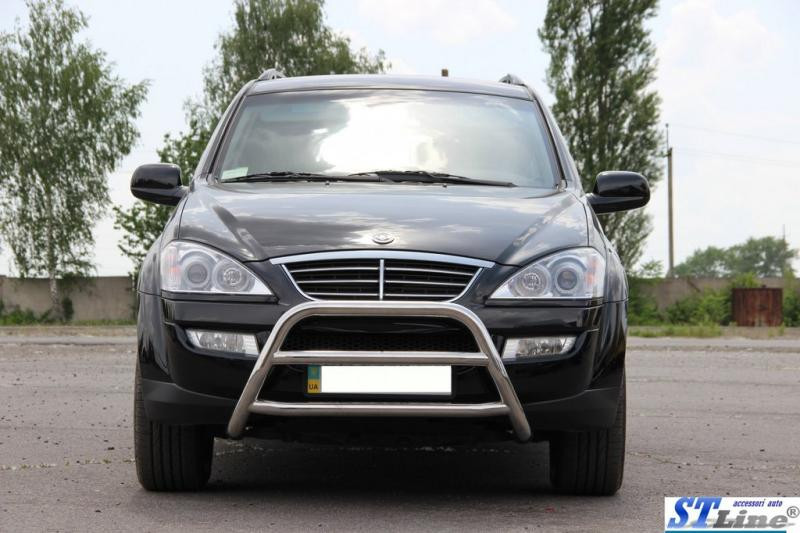 Купити Кенгурятник WT022 (нерж) для SsangYong Kyron 2005-2014 рр