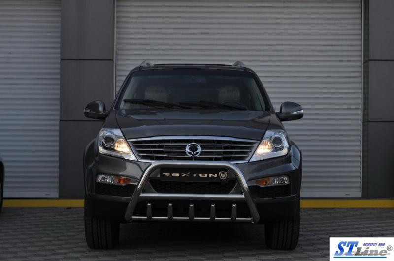 Купити Кенгурятник WT003 (нерж) для SsangYong Rexton I 2001-2017 рр