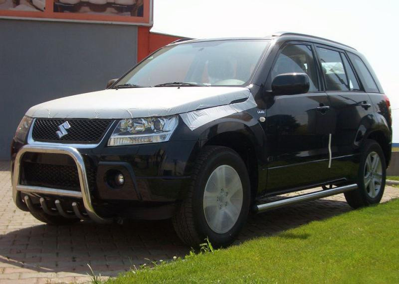 Купити Кенгурятник QT006 (нерж.) для Suzuki Grand Vitara 2005-2017 рр