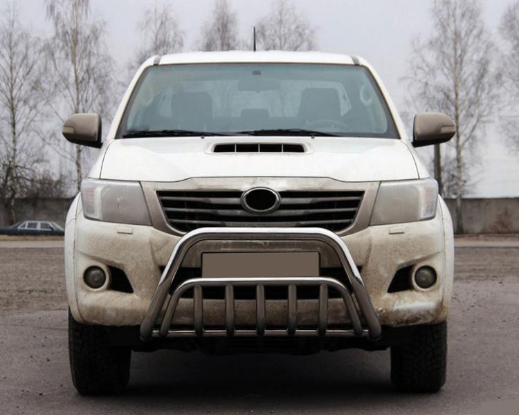 Купити Кенгурятник WT002 (нерж.) для Toyota Hilux 2006-2015 рр
